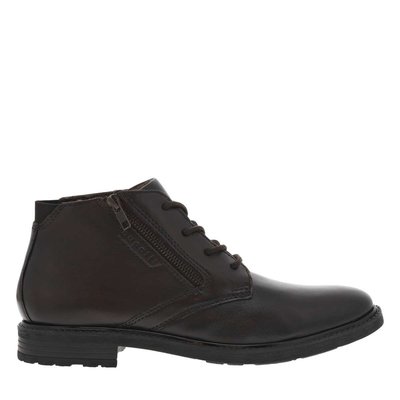 Bottines cuir talon plat BUGATTI