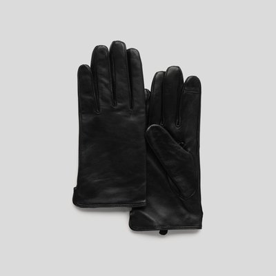 Gants Tactiles En Cuir MONOPRIX