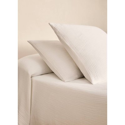 Deux taies d'oreiller en gaze de coton 60x60 cm MANGO HOME