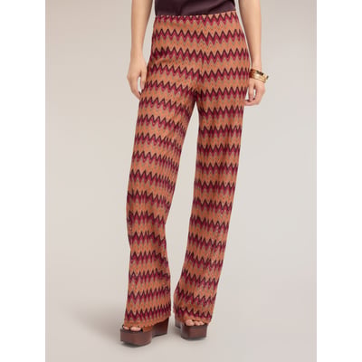 Pantalon palazzo chevron MOTIVI
