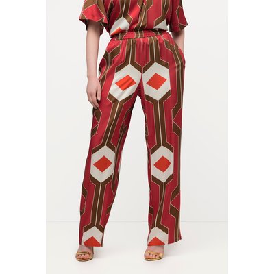 Pantalon large à ceinture élastique dans ULLA POPKEN