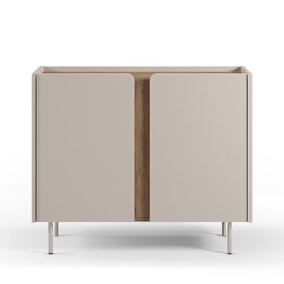 Buffet 2 portes en bois et métal L100cm - Boxy DRAWER