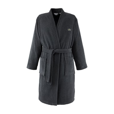 Peignoir de bain en coton, L LECROCO LACOSTE HOME