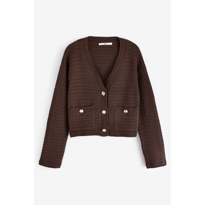 Cardigan avec poches et boutons dorés NEXT