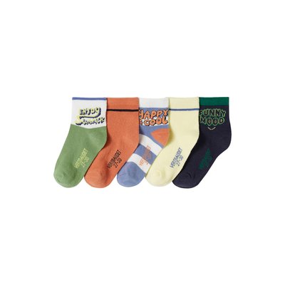 Lot de 5 paires de chaussettes VERTBAUDET