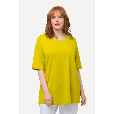 T-shirt en coton Pima. Col rond et manches ULLA POPKEN