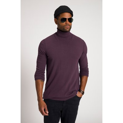 Pull à col roulé, tricot fin STHUGE