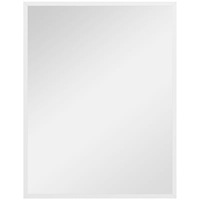 Miroir mural Verre Noir HOMCOM
