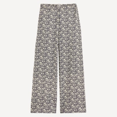 Weite, warme Leggings aus Sweatstoff mit Blumenmotiv LA REDOUTE COLLECTIONS