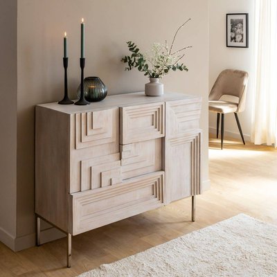 Petit buffet en bois de manguier  TRISTAN MADE IN MEUBLES 