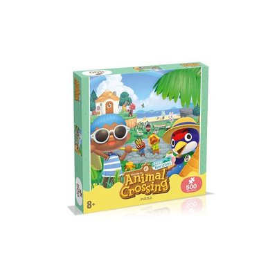 Puzzle animal crossing 500 pièces WINNING MOVES