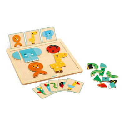 Jeu magnétique GeoBasic DJECO