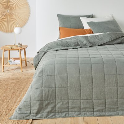 Couvre lit boutis matelassé coton lavé,Sparrow LA REDOUTE INTERIEURS