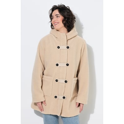 Veste en polaire bouclée, coupe évasée ULLA POPKEN