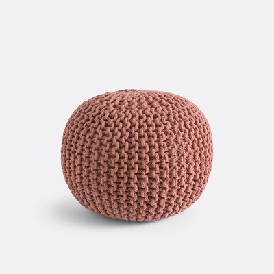 Pouf rond tressé Bisho LA REDOUTE INTERIEURS