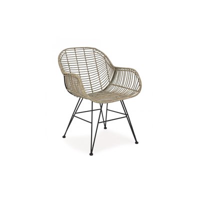 Fauteuil tressé en Rotin - RAKEL HELLIN, DEPUIS 1862