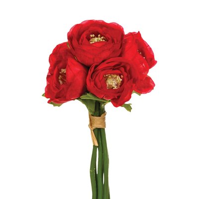 Bouquet de 6 renoncules artificielles ATMOSPHERA