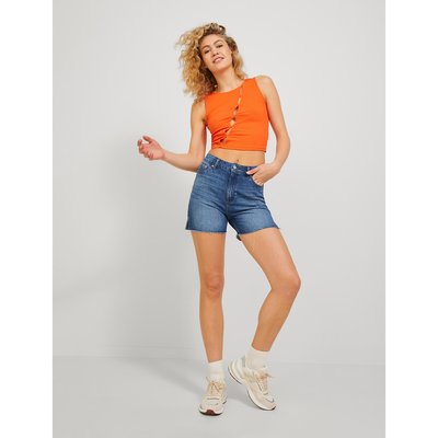Short en jean, taille haute JJXX