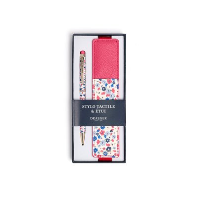 Stylo Tactile avec Etui Office Chic - Plusieurs Motifs DRAEGER PARIS