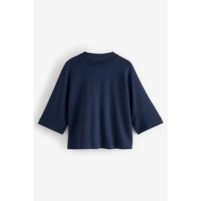 Pull droit ras du cou doux NEXT