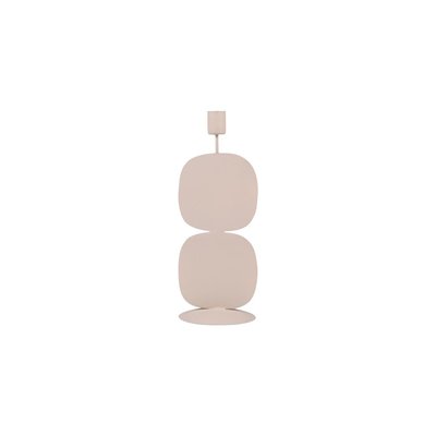 Chandelle en métal raw   26 cm TABLE PASSION