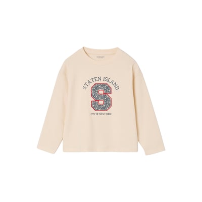 T-shirt animation lettres manches longues VERTBAUDET