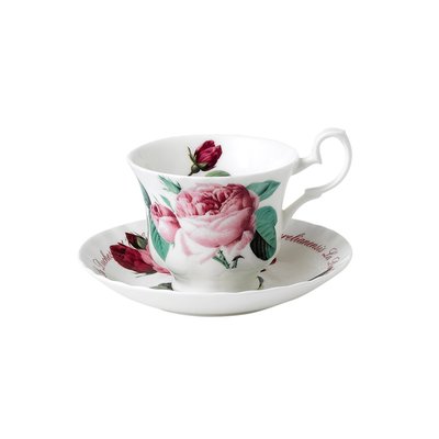 Tasse à thé 23 cl et sous-tasse  -VERSAILLES ROY KIRKHAM