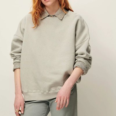 Oversize-Sweatshirt CHEBBI mit Rundhalsausschnitt SESSUN