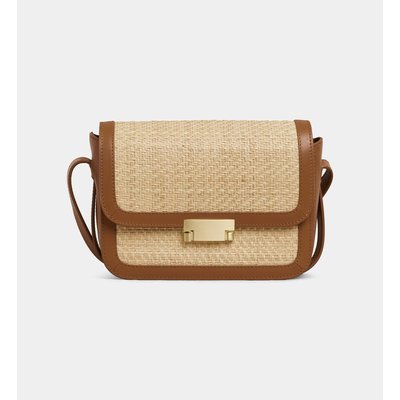 Sac Besace Crossbody Charlise Cuir Lisse GALERIES LAFAYETTE