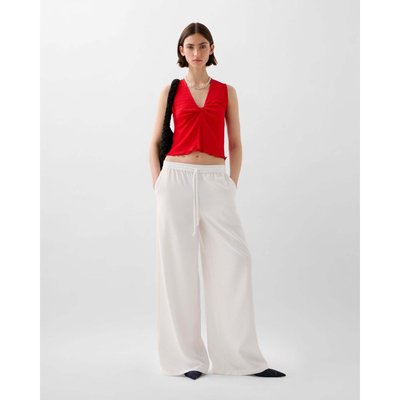 Pantalon en lin avec Élastique SCALPERS
