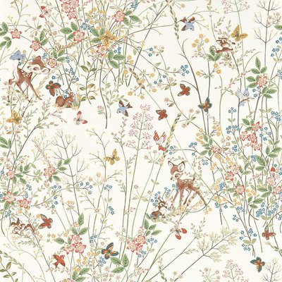 Bambi Sugared Almonds Wallpaper SANDERSON X DISNEY
