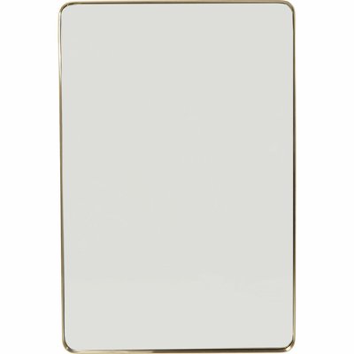 Mirror Curve Rectangular Brass 80x120cm KARE DESIGN