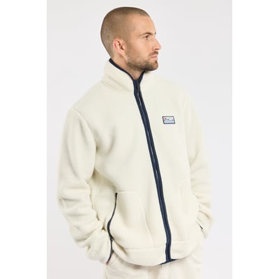 Veste polaire moutonnée PATERSON en polyester recyclé pour homme BERMUDES