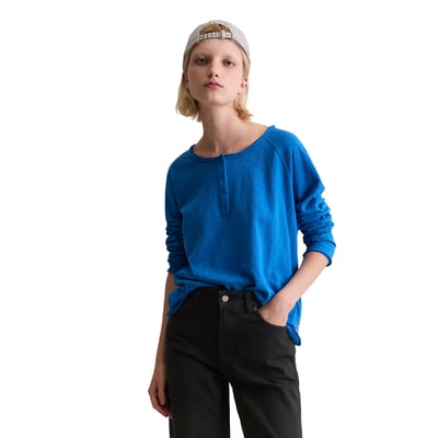 T-shirt long régulier en coton organique MARC O’POLO DENIM