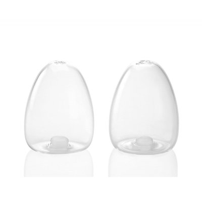 Salière et Poivrière Design en Verre Transparent OvoÏde WADIGA