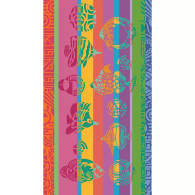 Drap de plage pur coton POISSONS GARNIER THIEBAUT