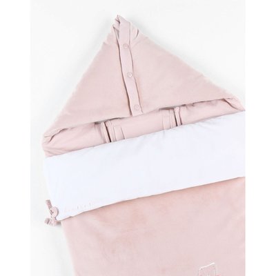 Nid d'ange en Veloudoux Popsie rose 0-6 mois NOUKIE'S