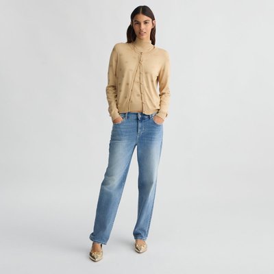 Cardigan avec logo et strass LIU JO