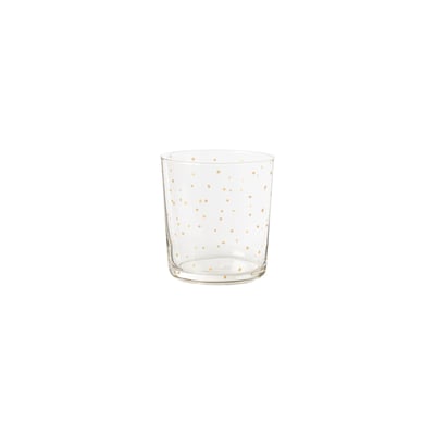 Set 6 Verres Bas Polka Dots Festive Glassware, Casafina by COSTA NOVA COSTA NOVA