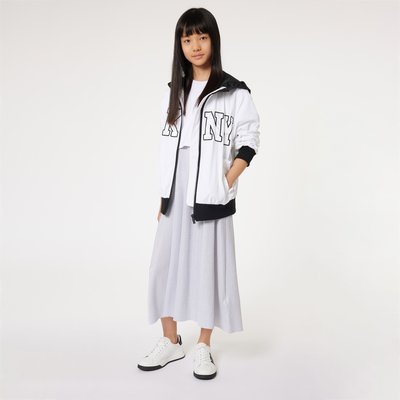 Blouson zippé à capuche DKNY
