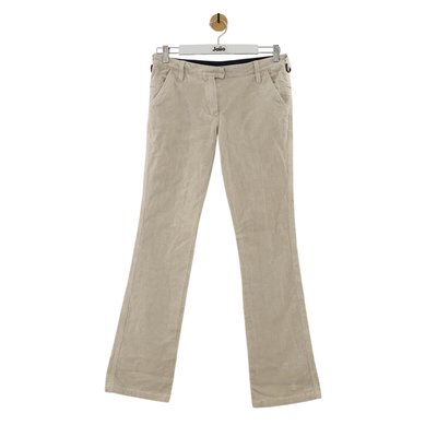 Pantalon droit en coton - Très Bon État ZADIG&VOLTAIRE