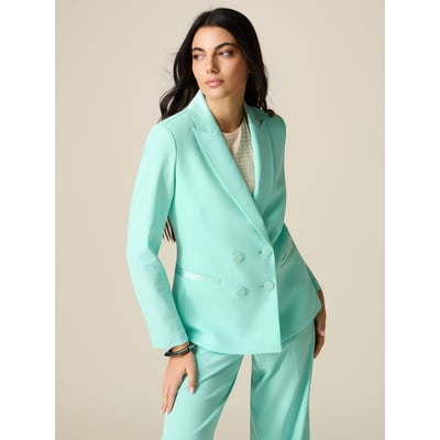 Blazer croisé avec boutons recouverts OLTRE