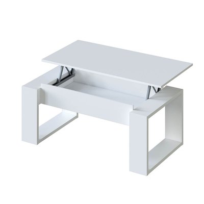Table basse design à plateau relevable L102 cm - Ciara CALICOSY