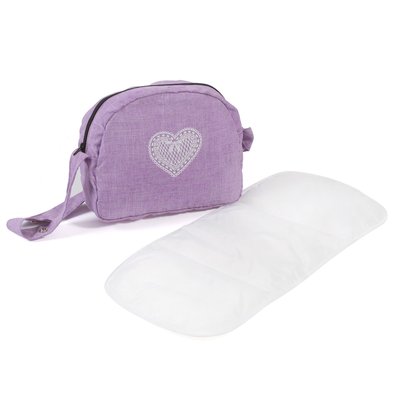 Sac à langer pour poussettes de poupées, Mélange violet BAYER CHIC 2000