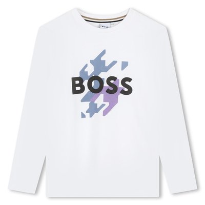 T-shirt à manches longues BOSS KIDSWEAR