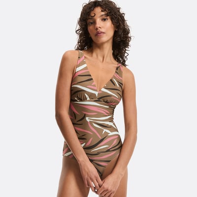 Bañador estampado ANNE WEYBURN