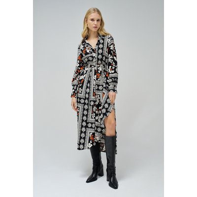 ROBE CHEMISIER À MOTIF SALSA JEANS