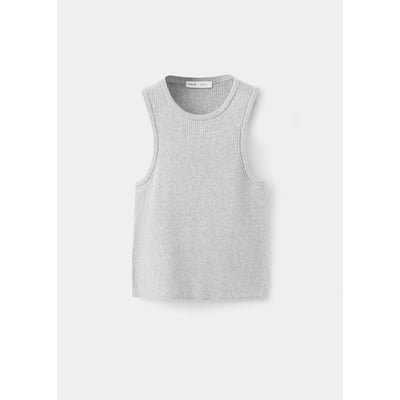 Top maille côtelée MANGO KIDS