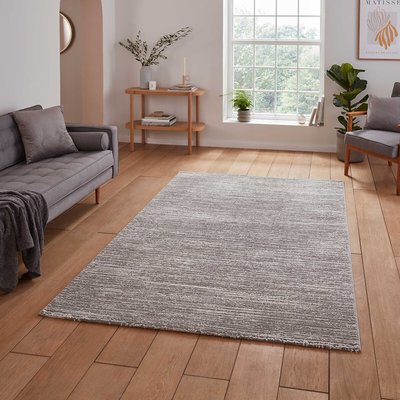 Textured Stripe Super Soft Washable Rug SO'HOME