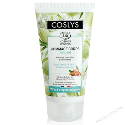 Gommage corps à l'amande douce bio COSLYS